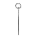 Sterling Silver Rhodium-plated Breakapart Mizpah Charm - QC-D5D3E688-8774