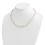 14k 6-7mm White Round Akoya Saltwater Cultured Pearl 18 inch Necklace - PL-515E1866-4980