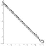 Sterling Silver Rhodium-plated Diam. Tennis Bracelet - QD-7C14D2A9-9112