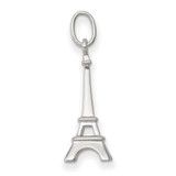 Sterling Silver Rhodium-plated Eiffel Tower Charm - QC-E37CCEF7-7721