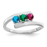 Sterling Silver Rhodium-plated Family Jewelry Mounting - XM-4A35A0CC-2250
