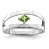 Sterling Silver Rhodium-plated Family Jewelry Mounting - XM-51760FFE-2011