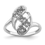 Sterling Silver Rhodium-plated Family Jewelry Mounting - XM-80E3CDD3-6836