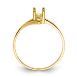 14k 6x4mm Oval Gemstone Ring Mounting - Y4-202BBC84-2159
