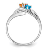 Sterling Silver Rhodium-plated Family Jewelry Mounting - XM-84D28BD6-1957