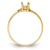 14k 6x4mm Oval Gemstone Ring Mounting - Y4-A869BF67-6936