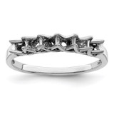 Sterling Silver Rhodium-plated Family Jewelry Mounting - XM-8C287D8E-8603