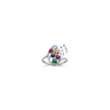 Sterling Silver Rhodium-plated Family Jewelry Mounting - XM-93C5A0A3-3246