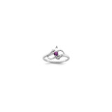 Sterling Silver Rhodium-plated Family Jewelry Mounting - XM-A65530A9-3391