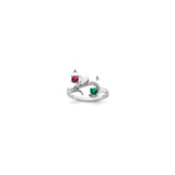 Sterling Silver Rhodium-plated Family Jewelry Mounting - XM-A65DBDA2-9905