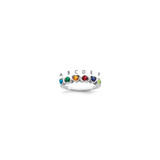 Sterling Silver Rhodium-plated Family Jewelry Mounting - XM-ADB98B51-8252