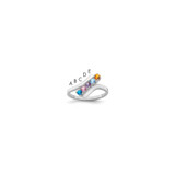 Sterling Silver Rhodium-plated Family Jewelry Mounting - XM-B46B605F-9918