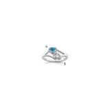 Sterling Silver Rhodium-plated Family Jewelry Mounting - XM-B7EF55CA-8643