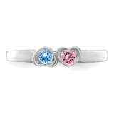 Sterling Silver Rhodium-plated Family Jewelry Mounting - XM-C30292DC-8450