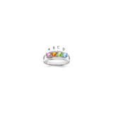 Sterling Silver Rhodium-plated Family Jewelry Mounting - XM-C8B1A88D-6656