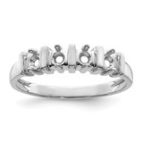 Sterling Silver Rhodium-plated Family Jewelry Mounting - XM-CC334CBA-2062