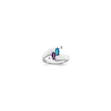 Sterling Silver Rhodium-plated Family Jewelry Mounting - XM-DA70A2E6-1836