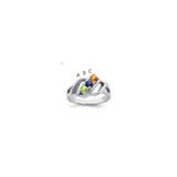 Sterling Silver Rhodium-plated Family Jewelry Mounting - XM-DAF3BC8D-8195