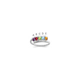 Sterling Silver Rhodium-plated Family Jewelry Mounting - XM-F7B8B289-5806