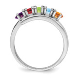 Sterling Silver Rhodium-plated Family Jewelry Mounting - XM-F7B8B289-5806