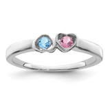 Sterling Silver Rhodium-plated Family Jewelry Mounting - XM-F9C07D59-9363