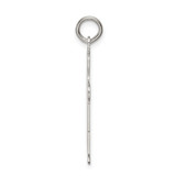 Sterling Silver Rhodium-plated Kid Charm - XK-33DE5A5E-1551