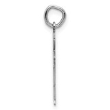 Sterling Silver Rhodium-plated Kid Charm - XK-3D8E3868-6145
