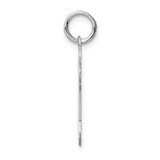 Sterling Silver Rhodium-plated Kid Charm - XK-4481C74F-4345