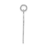 Sterling Silver Rhodium-plated Kid Charm - XK-B0A1989D-5810