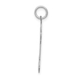 Sterling Silver Rhodium-plated Kid Charm - XK-BC9D5C73-4174