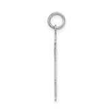 Sterling Silver Rhodium-plated Kid Charm - XK-F3836FC6-3645
