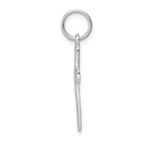 Sterling Silver Rhodium-plated Latin Cross Charm - QC-BE65FED9-6072