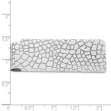 Sterling Silver Rhodium-plated Money Clip - QQ-243DC27E-7465