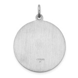 Sterling Silver Rhodium-plated Our Lady of Guadalupe Medal - QC-62EE068F-1997