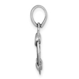 Sterling Silver Rhodium-plated Polished and Antiqued Medieval Coin Pendant - LP-6D0DB9E0-6353