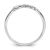 Sterling Silver Rhodium-plated Polished BEACH Ring - PL-A73C0875-8352