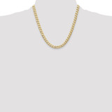14k 7.5mm Semi-Solid Curb Chain - BC-F4F75827-9172