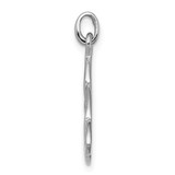 Sterling Silver Rhodium-plated Polished Celtic Symbol Pendant - QC-A8B8A235-5033