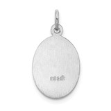 Sterling Silver Rhodium-plated Saint Christopher Medal - QC-1E17C165-6249