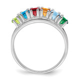 Sterling Silver Rhodium-platedFamily Jewelry Mounting