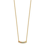 14k 8 Birthstone Mother's Necklace Mounting