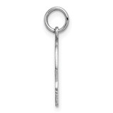 Sterling Silver Rh-plt Engraveable Boy Disc Charm Polish on Front/Back - QM-B4CB7F18-4061