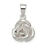 Sterling Silver Rose Pendant - QC-CF362B8D-8159