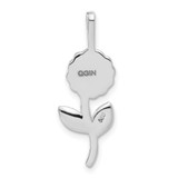 Sterling Silver Rose Pendant - QC-FDF196A5-1831