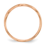 Sterling Silver Rose-tone 3-band Ring - QR-B9B067BC-1955