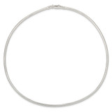 Sterling Silver Round 2.75mm Neckwire Necklace