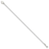 Sterling Silver Round Link Bracelet