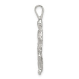 Sterling Silver Runner Pendant - QC-393793F8-9847