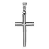 Sterling Silver Ruthenium-plated Polished Crucifix Pendant - QC-0599DCD9-2836