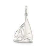 Sterling Silver Sailboat Charm